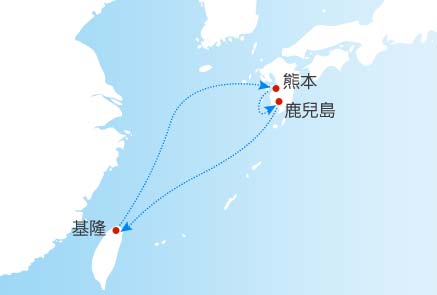 熊本鹿兒島6日