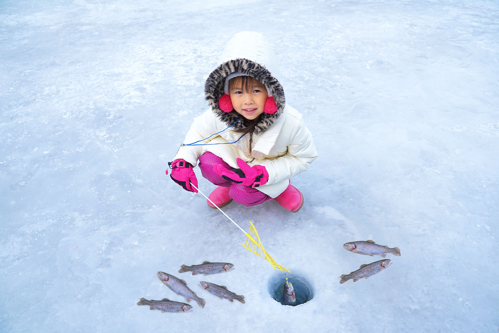 華川山鱒魚冰雪節