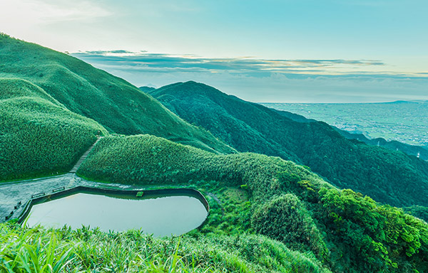 宜蘭抹茶冰淇淋山