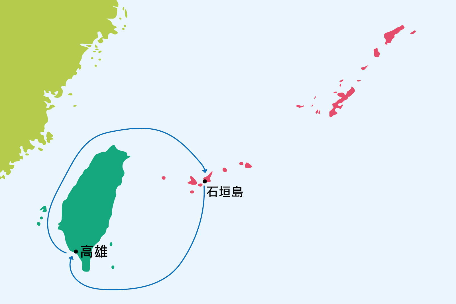 沖繩、宮古島地圖