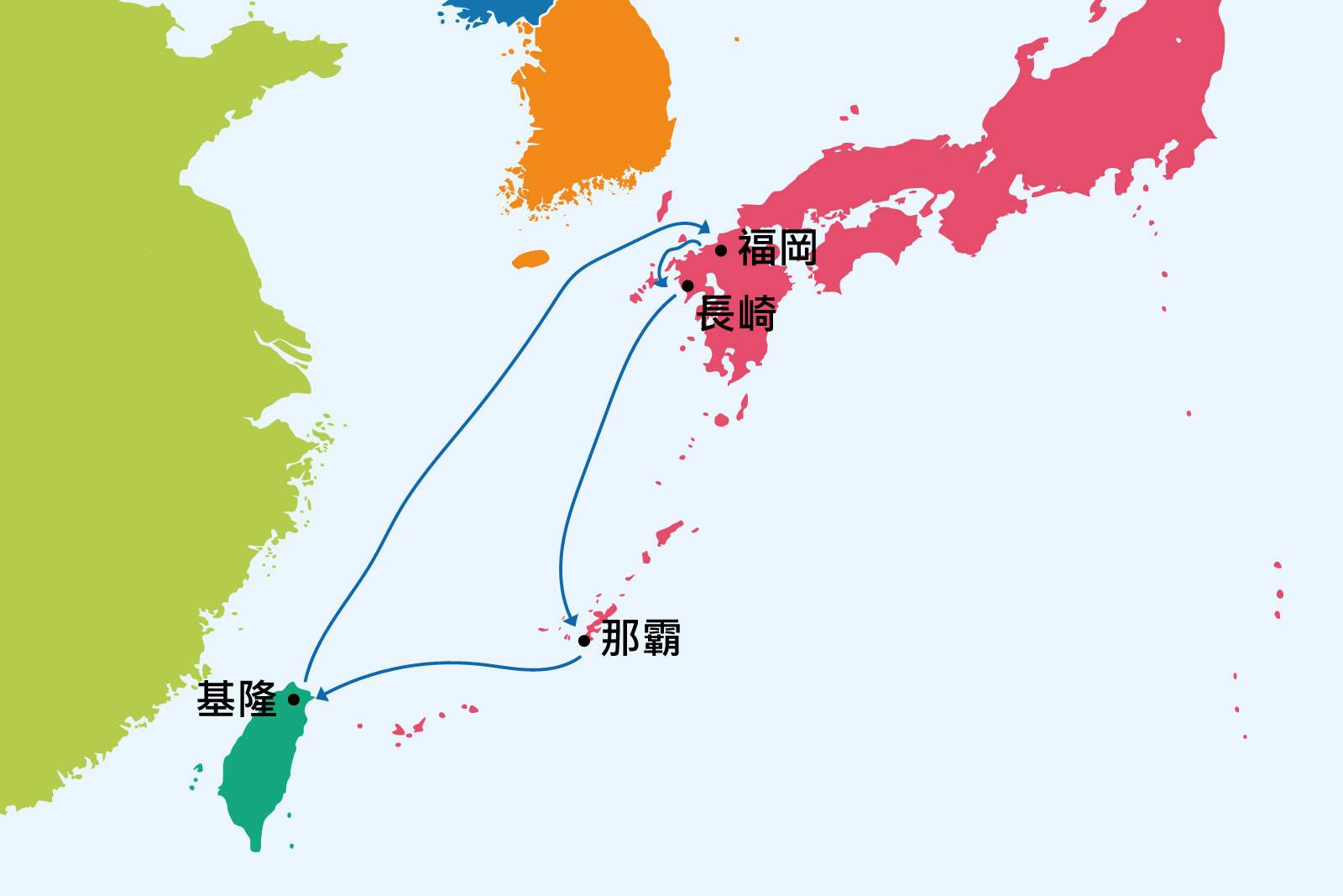 福岡、佐世保６日